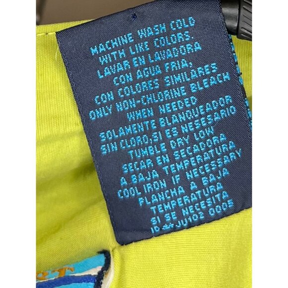 S.L. Sport Womens Reversible Blue & Green Windbreaker Jacket Size 18/20 - Picture 7 of 7